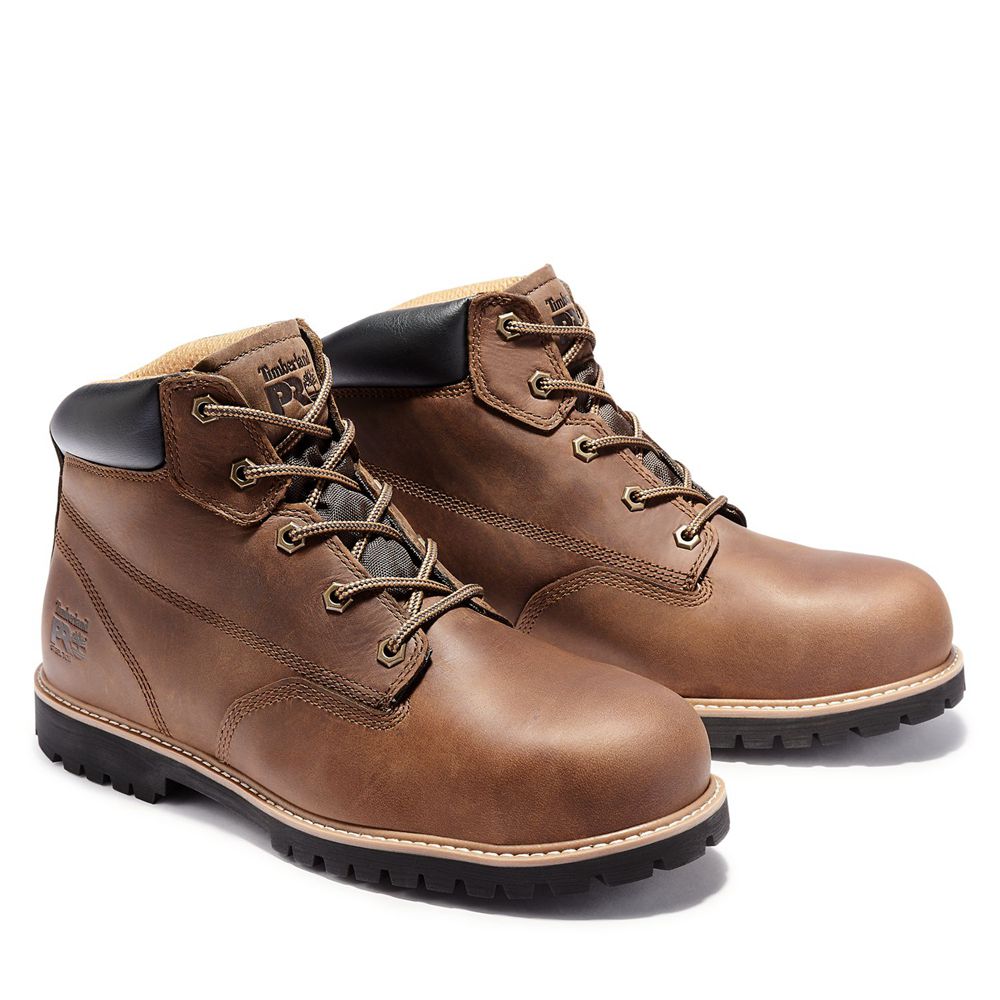 Bocanci De Muncă Timberland Barbati Maro - Pro® Gritstone Steel Toe - Romania - UKZHDY705